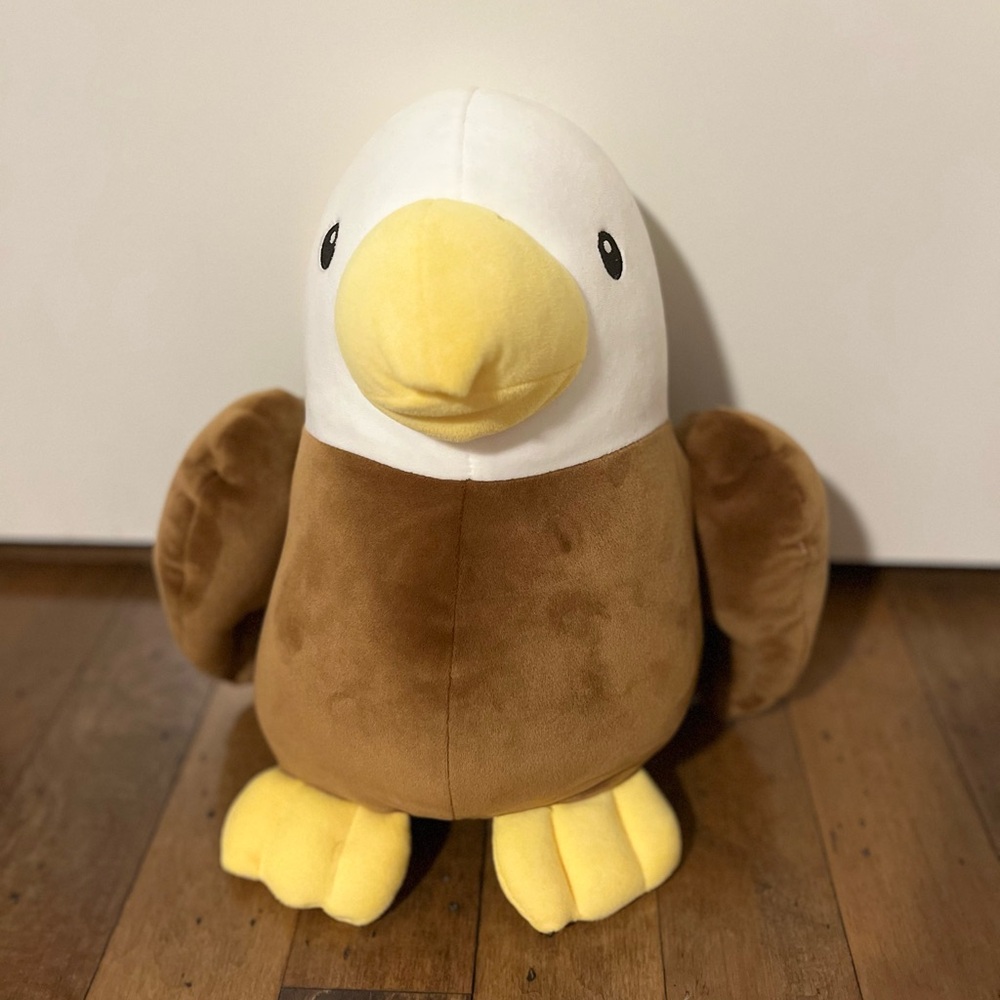 Huggy Huggables 12-inch Eagle Plush Toy